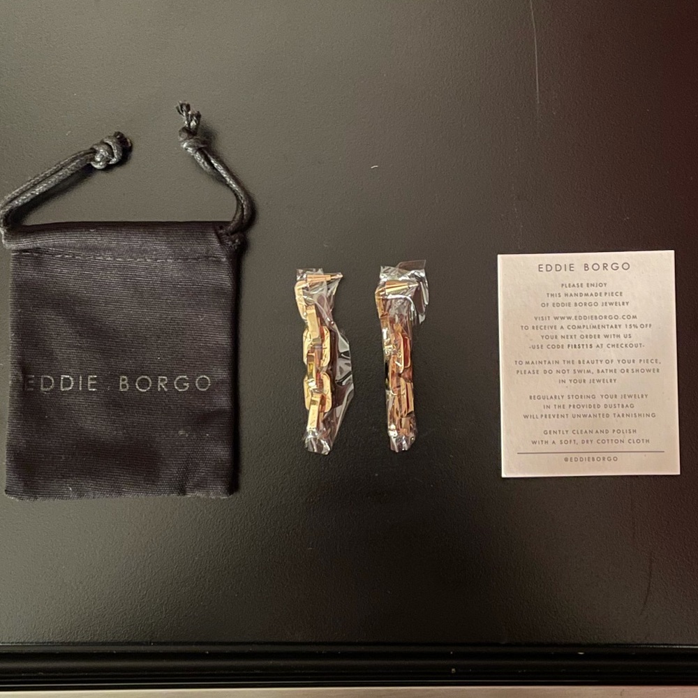 Eddie Borgo Chain Link Earrings